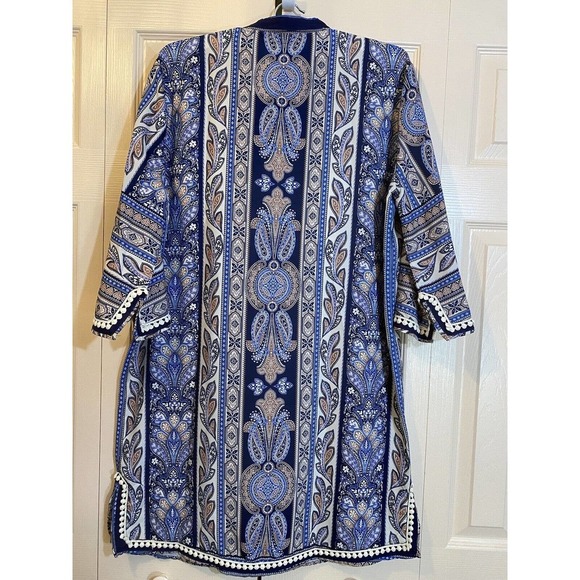 Womens Tunic Dress XL Versona 3/4 Sleeves NEW - Picture 6 of 10